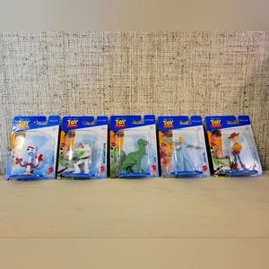 Disney Pixar Micro Mini Toy Story Figurine Set of 5